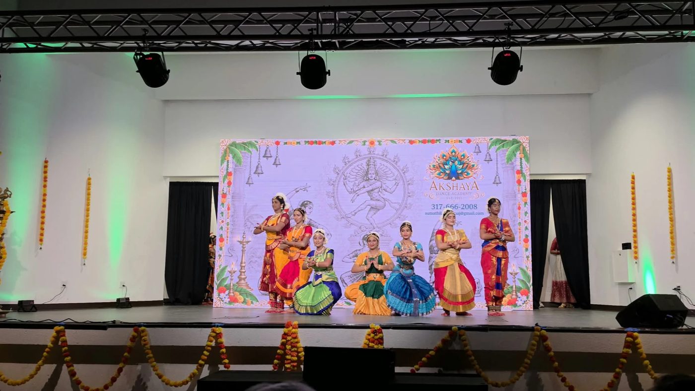 Akshaya Dance Academy performing on stage