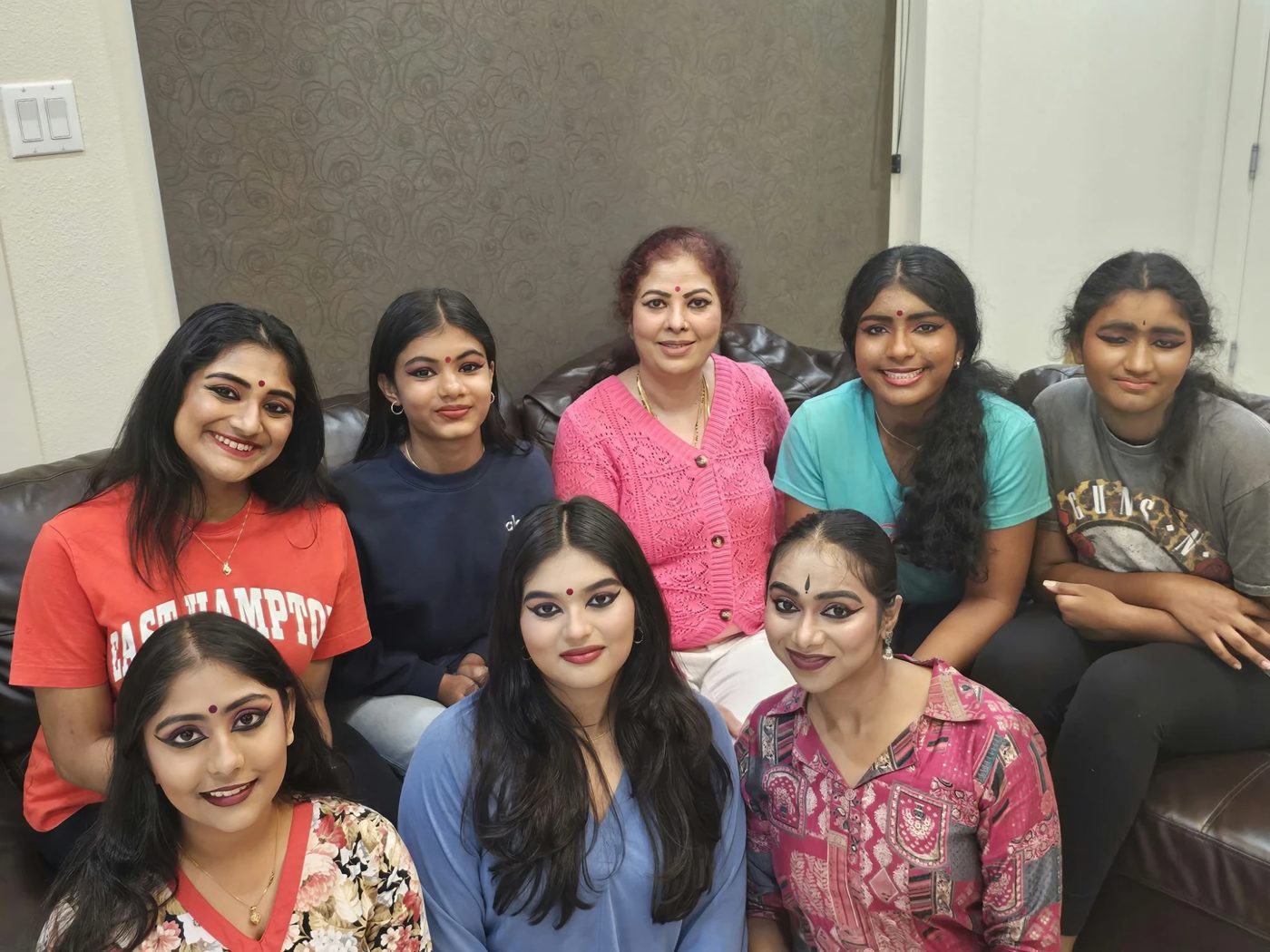 Workshop participants with Sumathi